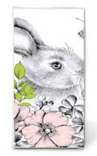 TISSUES - Graphite Bunny - Cafe Supply