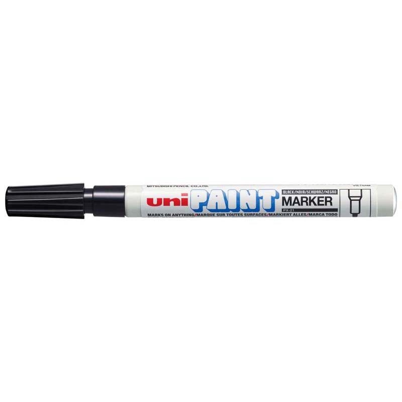 Uni Paint Marker 1.2mm Bullet Tip Black PX-21 - Cafe Supply