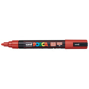 Uni Posca Marker 1.8-2.5mm Med Bullet Ruby Red PC-5M - Cafe Supply