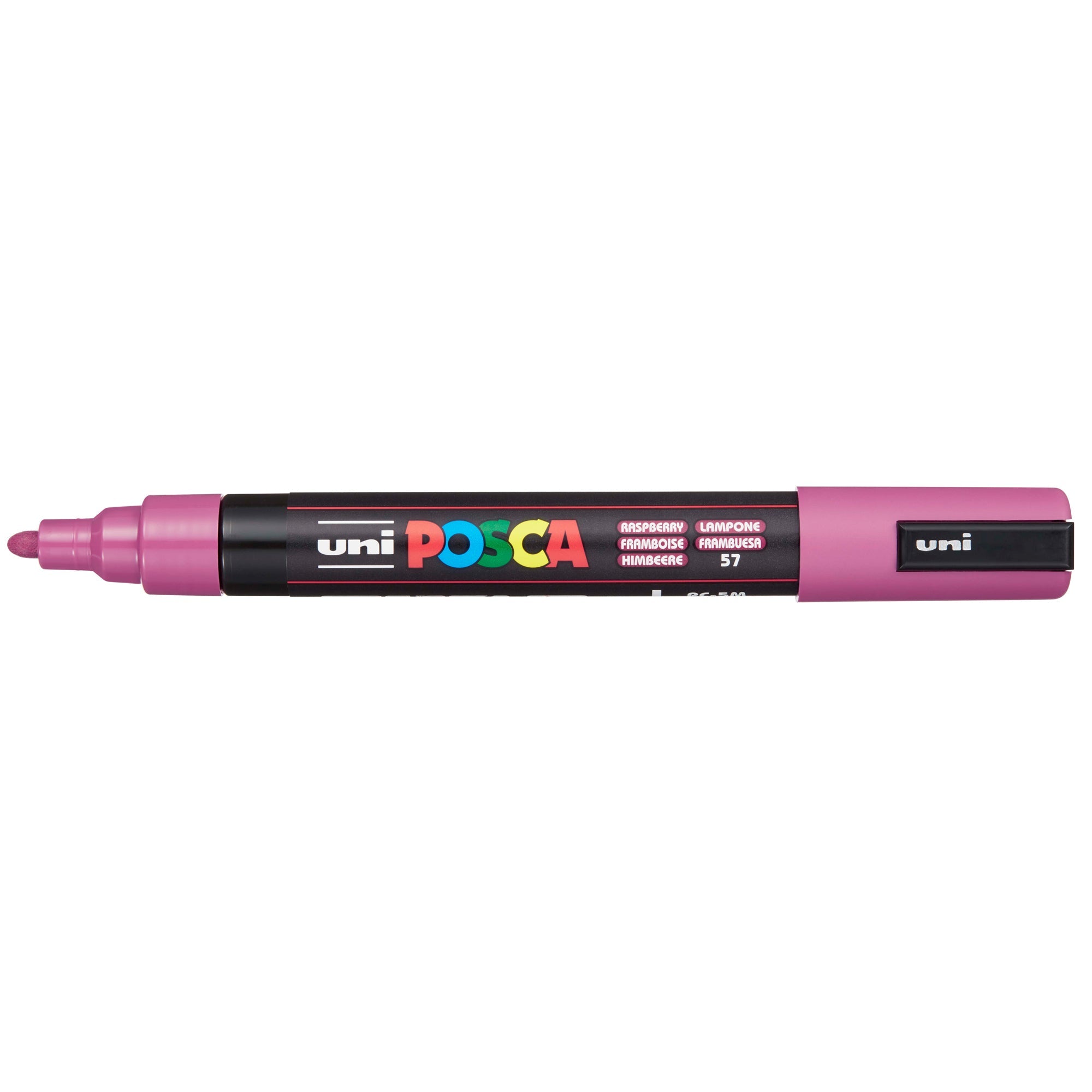 Uni Posca Marker 1.8-2.5mm Med Bullet Raspberry PC-5M - Cafe Supply
