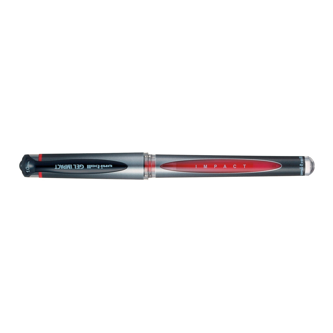 Uni-Ball Signo Gel Impact 1.0mm Capped Red UM-153S - Cafe Supply