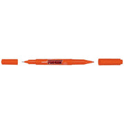 Uni Prockey Marker Dual Tip 0.4/0.9mm Orange PM-120 - Cafe Supply