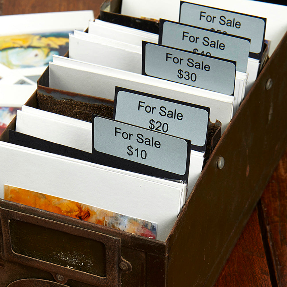 Avery Labels L7264 Storm Grey 32x94 A5 8up 10 Sheets - Cafe Supply