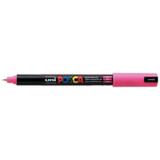 Uni Posca Marker 0.7mm Ultra-Fine Pin Tip Pink PC-1MR - Cafe Supply