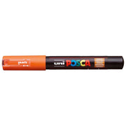 Uni Posca Marker 0.7mm Ultra-Fine Round Tip Orange PC-1M - Cafe Supply