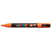 Uni Posca Marker 0.9-1.3mm Fine Orange PC-3M - Cafe Supply