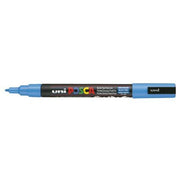 Uni Posca Marker 0.9-1.3mm Fine Sky Blue PC-3M - Cafe Supply