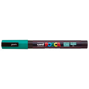 Uni Posca Marker 0.9-1.3mm Fine Emerald Green PC-3M - Cafe Supply