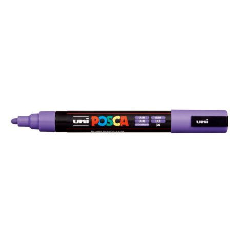 Uni Posca Marker 1.8-2.5mm Med Bullet Lilac PC-5M - Cafe Supply