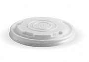 250ML / 8OZ BIOBOWL PLA WHITE LID - Cafe Supply