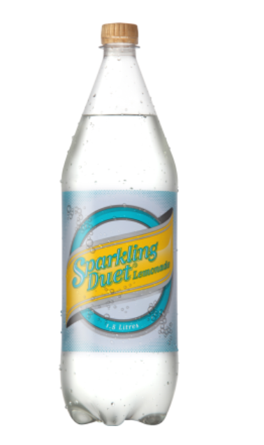 Schweppes Sparkling Duet Lemonade Soft Drink 1.5l - Cafe Supply