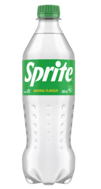 Sprite Natural Flavour Soft Drink 600ml - Cafe Supply