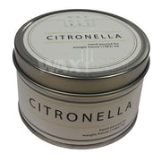 80 x 50mm Wax Filled Tin - Citronella & Fresh Lemons - Cafe Supply