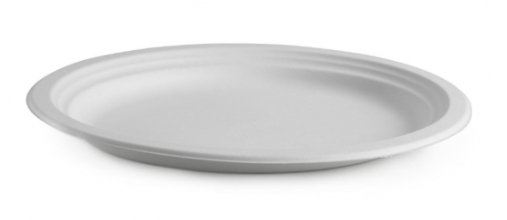 31CM /12.5" WHITE OVAL BIOPLATES - 10PK - Cafe Supply