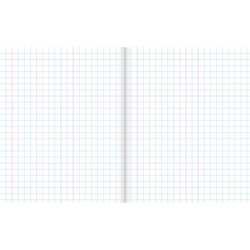 Warwick Exercise Book 1H5 36 Leaf With Margin Quad 10mm 255x205mm - Cafe Supply