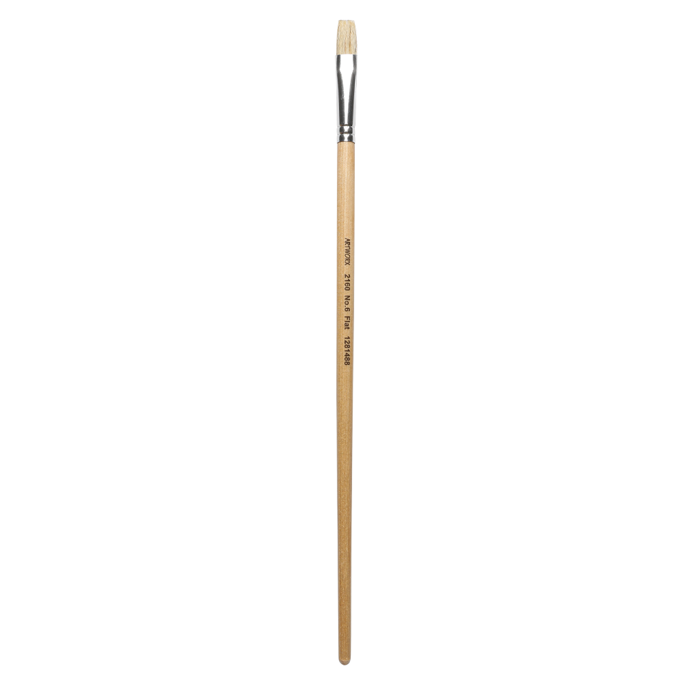 Artworx Paint Brush 2160 Flat Size 6 10mm
