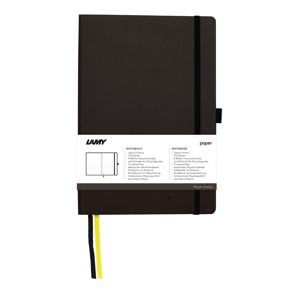 Lamy Notebook Fountain Pen Gift Set A6 Soft Cover Charcoal - Cafe Supply