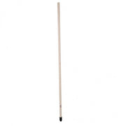 1.35m x 25mm Wooden Thread Capped Handle - Cafe Supply