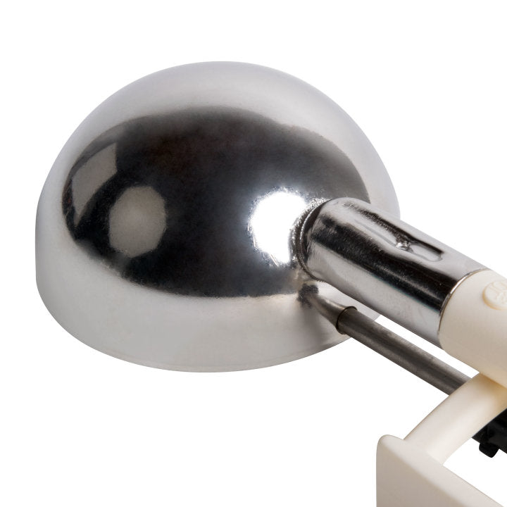 3 ⅕-ounce disher with ivory squeeze handle