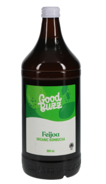 Good Buzz Feijoa Organic Kombucha 888ml