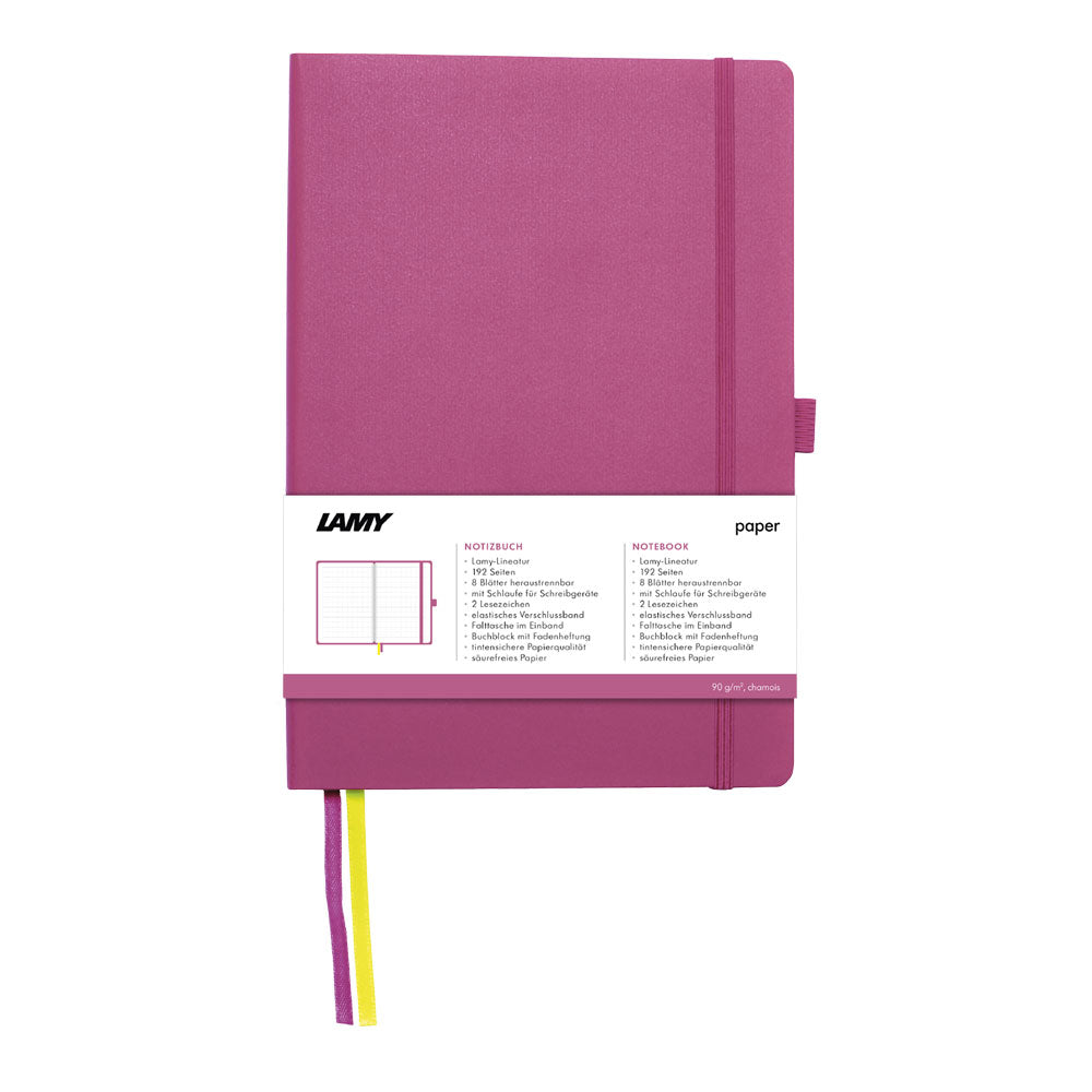 Lamy Notebook Fountain Pen Gift Set A6 Soft Cover Pink - Cafe Supply