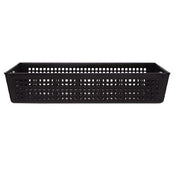 Taurus Large Basket Tray Black - Cafe Supply