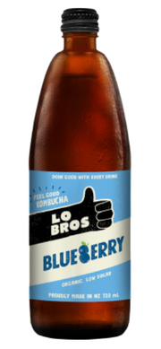 Lo Bros Blueberry Organic Kombucha 750ml