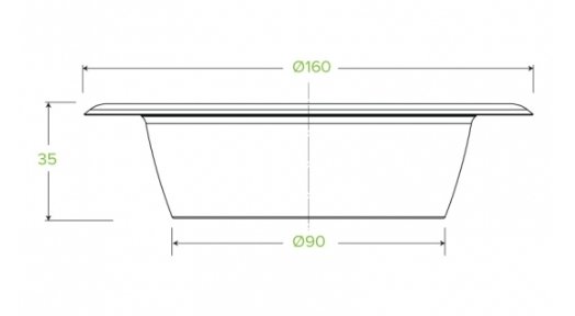 390ML / 12OZ WHITE BIOCANE BOWL - Cafe Supply