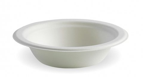 390ML / 12OZ WHITE BIOCANE BOWL - Cafe Supply