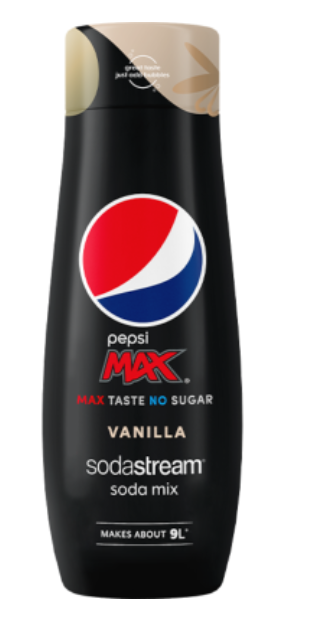 Sodastream Pepsi Max Vanilla Syrup 440ml