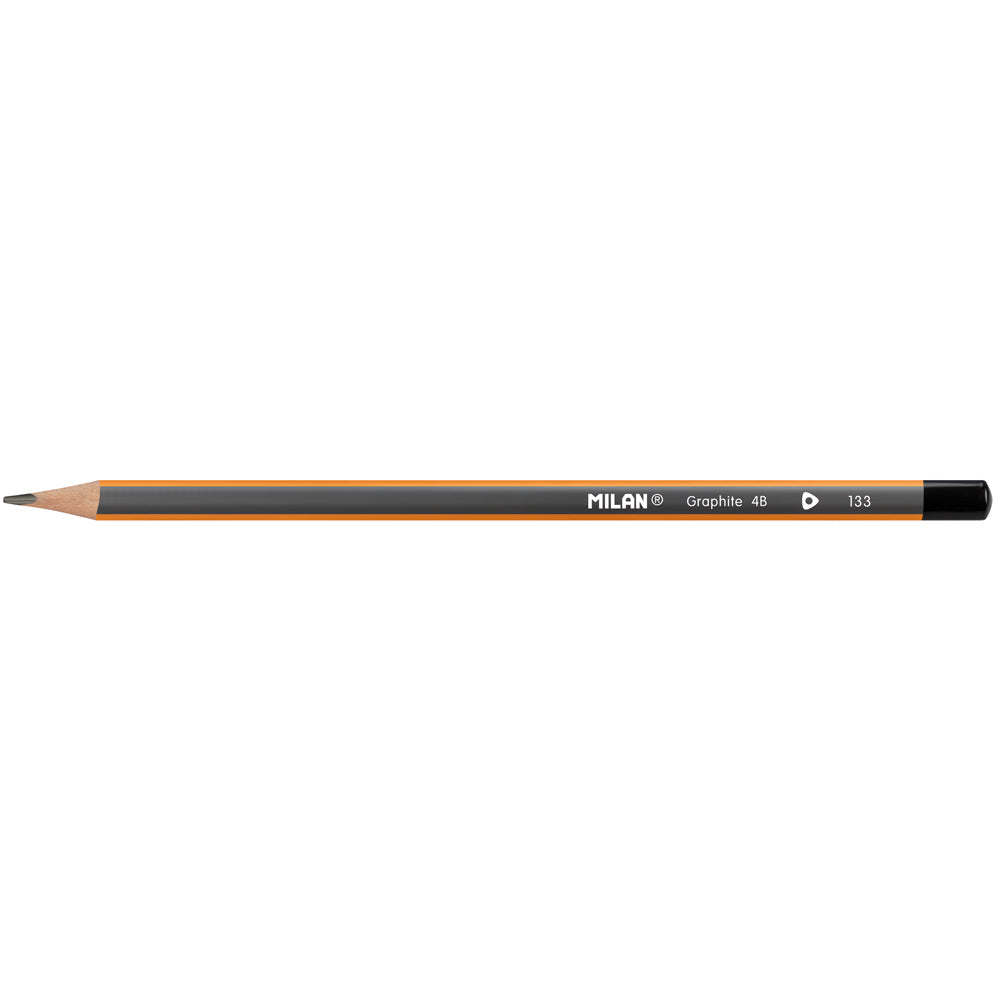 Milan Graphite Pencils 4B Pack 12 - Cafe Supply