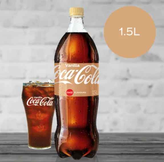Coca-Cola Vanilla Soft Drink 1.5l - Cafe Supply