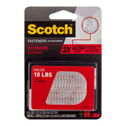 Scotch Fastener Extreme RF6730 Clear 25x76mm, Pack of 2 Sets