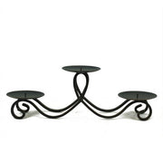 440mm Long Black/Gold Iron Holder (3) - Cafe Supply