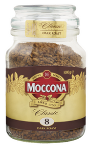 Moccona Classic Dark Roast Instant Freeze Dried Coffee Jar 100g