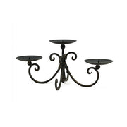 350mm LONG BLACK/GOLD IRON HOLDER (3) - Cafe Supply