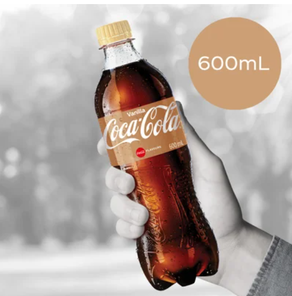 Coca-Cola Vanilla Soft Drink 600ml
