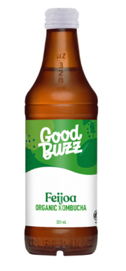 Good Buzz Feijoa Organic Kombucha 328ml