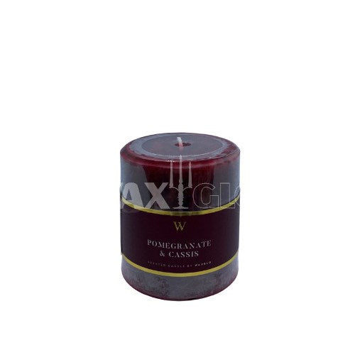 'W' Scented Range Pillar Candles - Cafe Supply