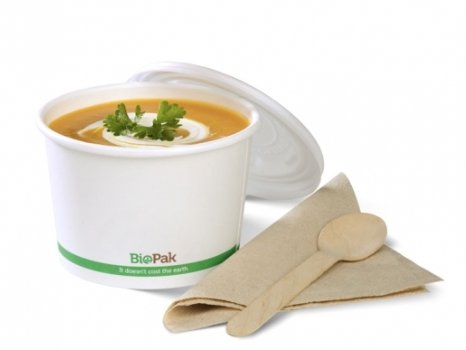 550ML / 16OZ WHITE BIOBOWL - Cafe Supply