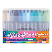 Zart Street Paint Markers Assorted Colours 24 Pack - Cafe Supply