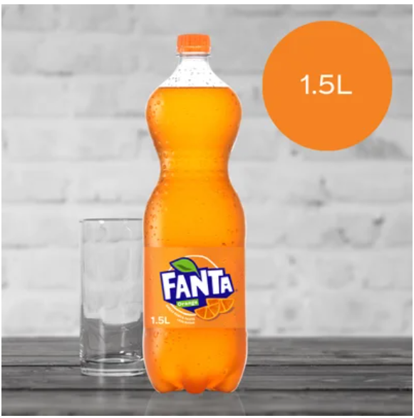 Fanta Orange Soft Drink 1.5l - Cafe Supply