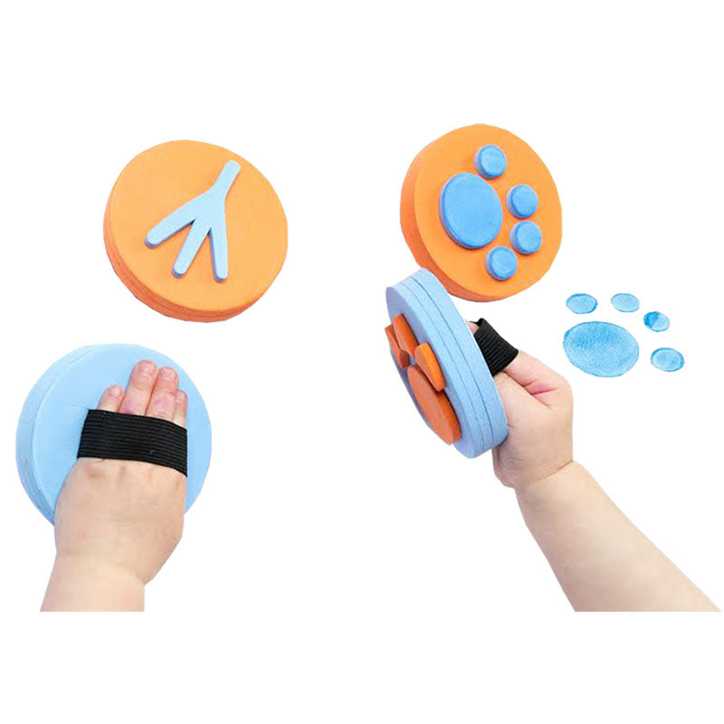 EC First Creations Nature Palm Printers Set 4 - Cafe Supply