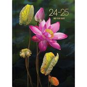 Collins Diary Mid Year A4 Day Per Page Fashion Floral 2024/2025