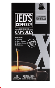 Jed's Coffee Co. X Extreme Coffee Capsules 10pk