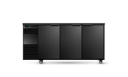 Skope BackBar 3 Solid Swing Door Fridge