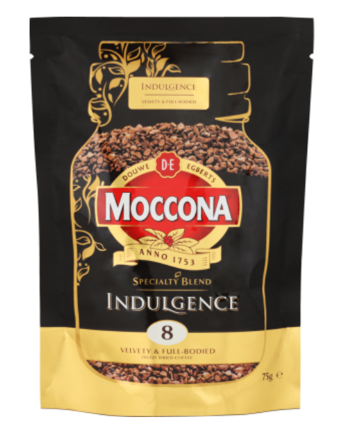 Moccona Indulgence Specialty Blend Instant Freeze Dried Coffee Refill 75g - Cafe Supply