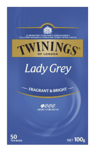 Twinings Lady Grey Tea Bags 50pk