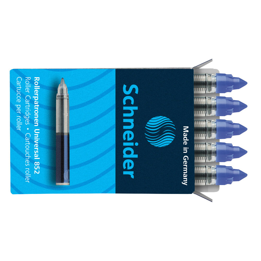 Schneider Roller cartridge 852 Blue Box 5 pieces - Cafe Supply