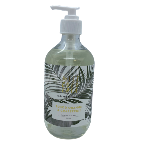 MCL 500ml Body & Hand Wash - Blood Orange & Grapefruit - Cafe Supply